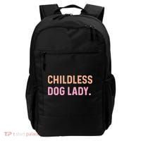 Childless Dog Lady Funny Pet Animal Backpack thumb 0