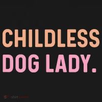 Childless Dog Lady Funny Pet Animal Women's Hoodie thumb 2