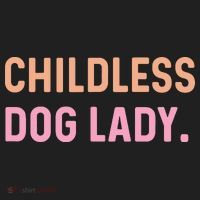 Childless Dog Lady Funny Pet Animal Golf Towel thumb 3