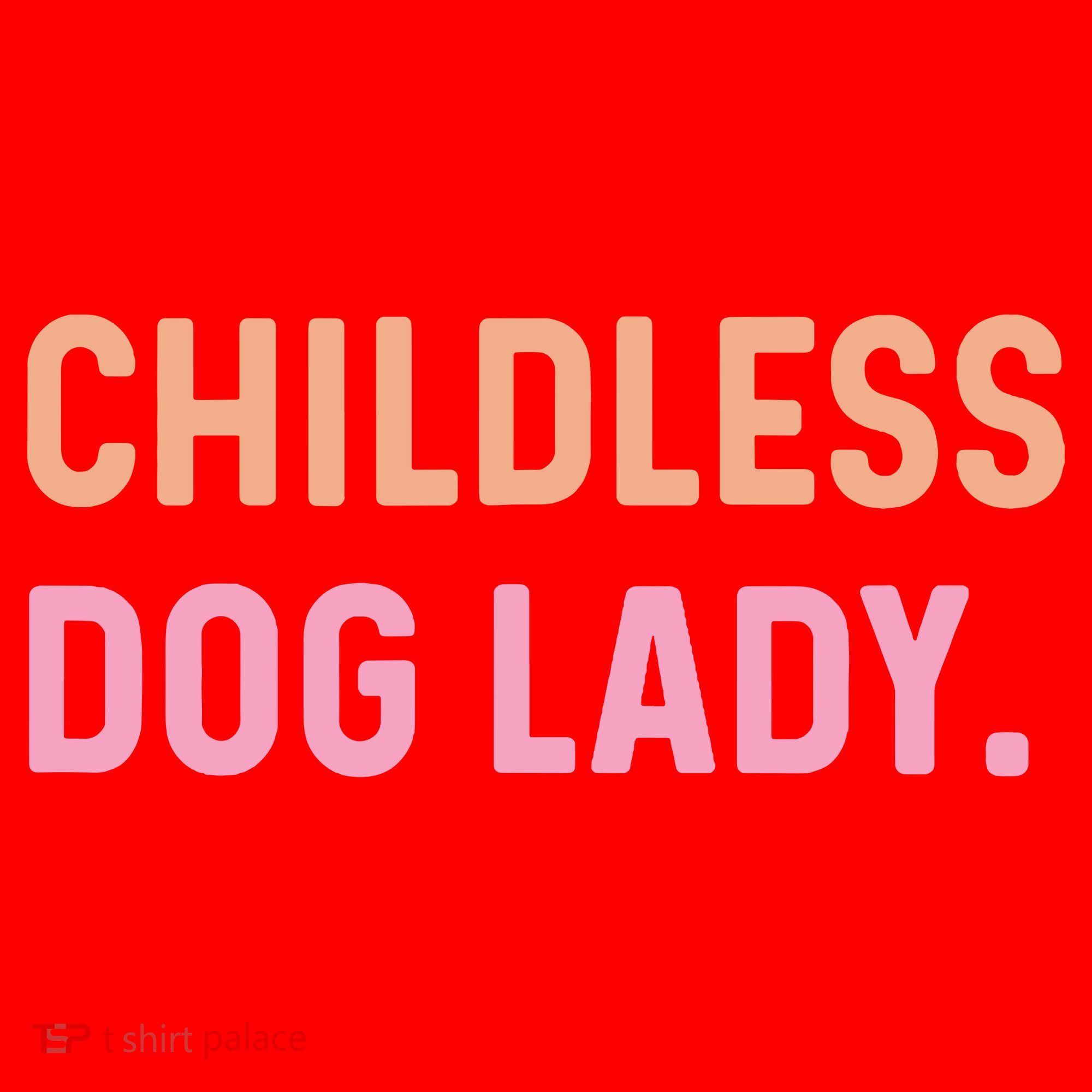 Childless Dog Lady Funny Pet Animal Santa Hat