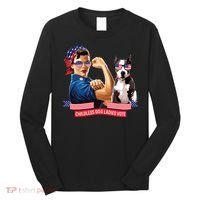 Childless Dog Lady Is Voting Kamala Election Usa 2024 Long Sleeve Shirt thumb 0