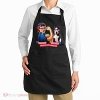 Childless Dog Lady Is Voting Kamala Election Usa 2024 Apron thumb 2