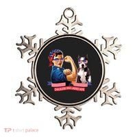 Childless Dog Lady Is Voting Kamala Election Usa 2024 Ornament thumb 0