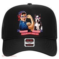 Childless Dog Lady Is Voting Kamala Election Usa 2024 Hat thumb 0