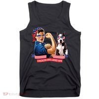 Childless Dog Lady Is Voting Kamala Election Usa 2024 Tank Top thumb 0