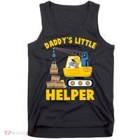 Cute Daddy's Little Helper Construction Tank Top thumb 0