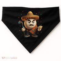 Cinco De Mayo Golf Ball With Sombrero Margarita Golf Lover USA-Made Doggie Bandana thumb 0