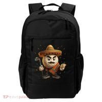 Cinco De Mayo Golf Ball With Sombrero Margarita Golf Lover Backpack thumb 0