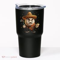 Cinco De Mayo Golf Ball With Sombrero Margarita Golf Lover Tumbler thumb 0