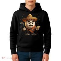 Cinco De Mayo Golf Ball With Sombrero Margarita Golf Lover Kids Hoodie thumb 4