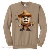 Cinco De Mayo Golf Ball With Sombrero Margarita Golf Lover Sweatshirt thumb 0