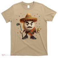 Cinco De Mayo Golf Ball With Sombrero Margarita Golf Lover T-Shirt thumb 0