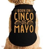 Cinco De Mayo Birth Doggie Tank thumb 0