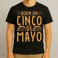 Cinco De Mayo Birth T-Shirt thumb 3