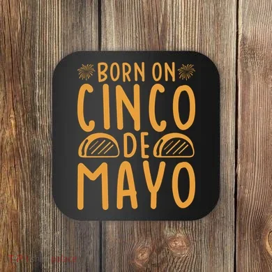 Cinco De Mayo Birth Coaster