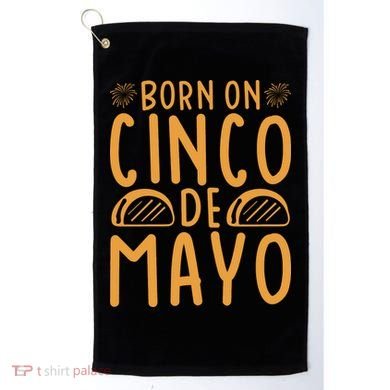 Cinco De Mayo Birth Golf Towel