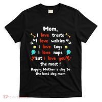 Cute Dog Mom Mothers Day Happy Mothers Day Gifts From Dog T-Shirt thumb 0