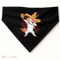 Cinco De Mayo Unicorn Dab USA-Made Doggie Bandana thumb 0