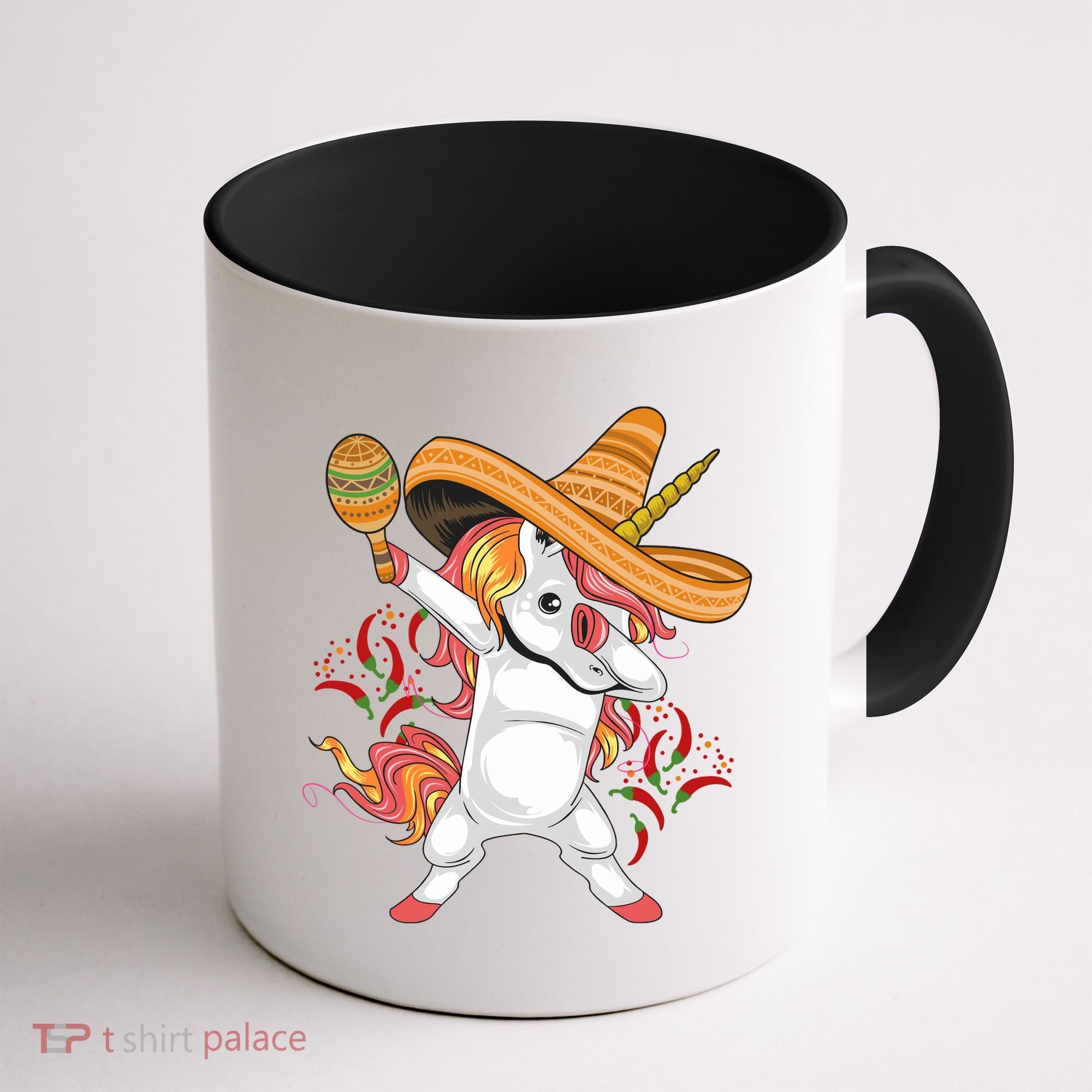 Cinco De Mayo Unicorn Dab Coffee Mug