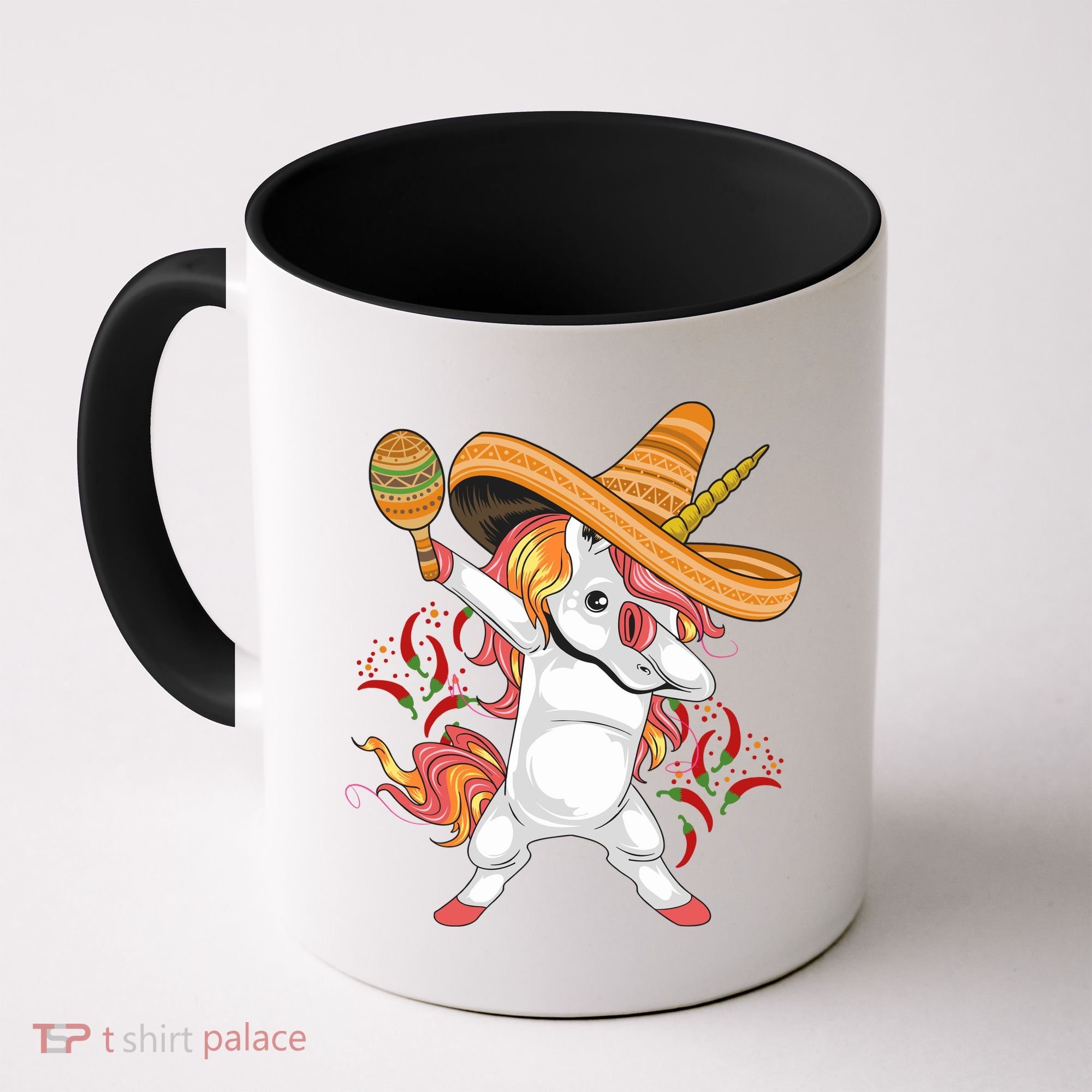 Cinco De Mayo Unicorn Dab Coffee Mug