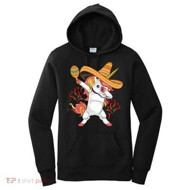 Cinco De Mayo Unicorn Dab Women's Hoodie