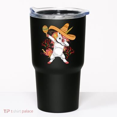 Cinco De Mayo Unicorn Dab Tumbler