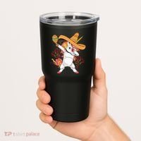Cinco De Mayo Unicorn Dab Tumbler thumb 2