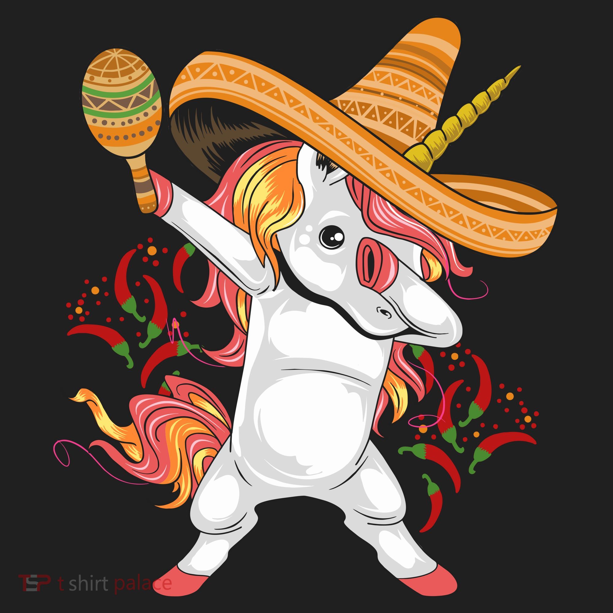 Cinco De Mayo Unicorn Dab Tumbler