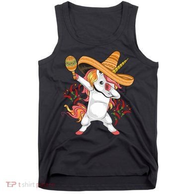 Cinco De Mayo Unicorn Dab Tank Top