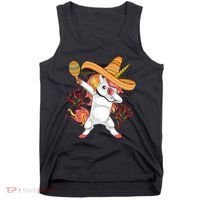 Cinco De Mayo Unicorn Dab Tank Top thumb 0