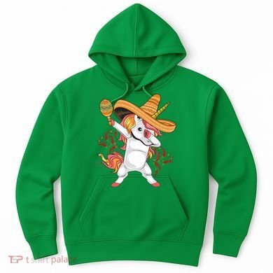 Cinco De Mayo Unicorn Dab Hoodie