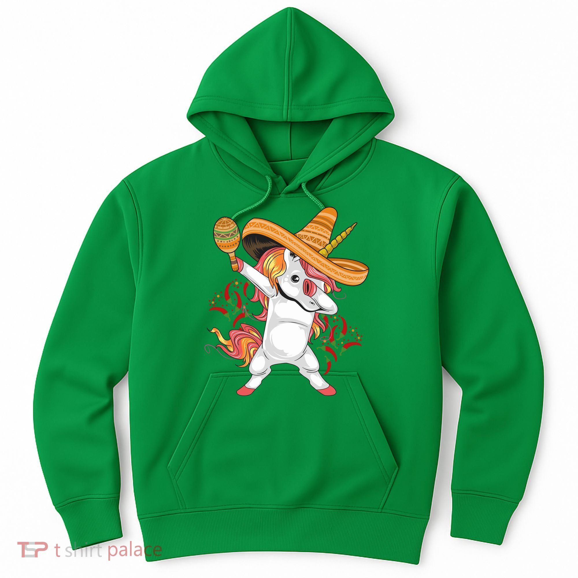 Cinco De Mayo Unicorn Dab Hoodie
