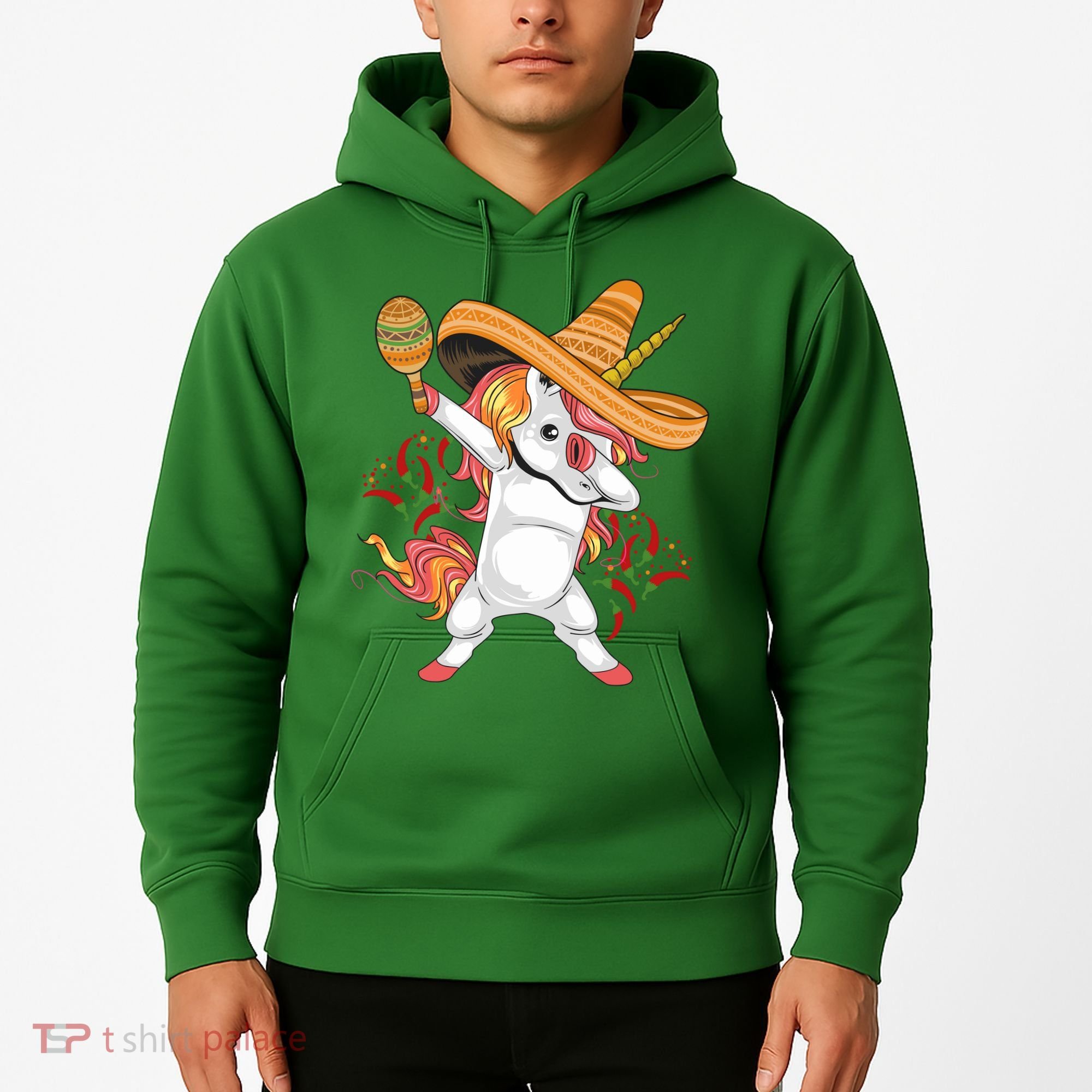 Cinco De Mayo Unicorn Dab Hoodie