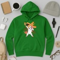 Cinco De Mayo Unicorn Dab Hoodie thumb 3