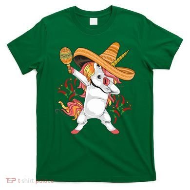 Cinco De Mayo Unicorn Dab T-Shirt