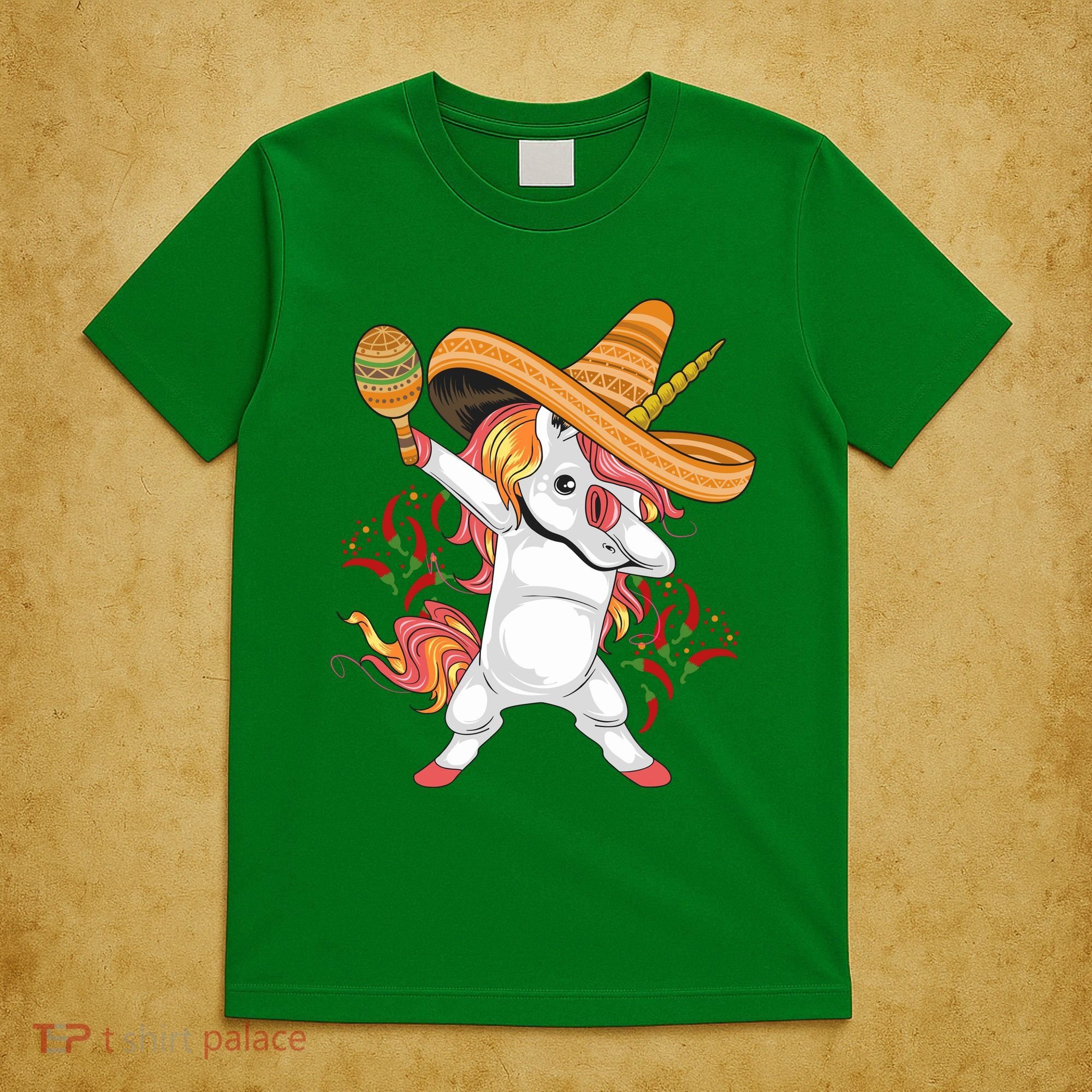 Cinco De Mayo Unicorn Dab T-Shirt