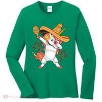 Cinco De Mayo Unicorn Dab Women's Long Sleeve Shirt thumb 0