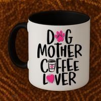 Cute Dog Mother Coffee Lover Coffee Mug thumb 2