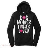 Cute Dog Mother Coffee Lover Women's Hoodie thumb 0