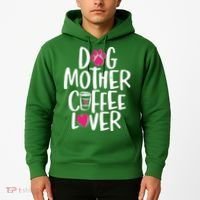 Cute Dog Mother Coffee Lover Hoodie thumb 2