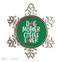 Cute Dog Mother Coffee Lover Ornament thumb 0