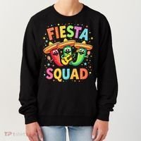 Cinco De Mayo Fiesta Squad Chili Peppers Mexican Party Women's Sweatshirt thumb 0
