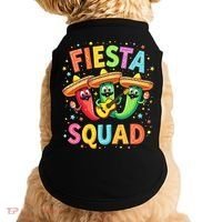 Cinco De Mayo Fiesta Squad Chili Peppers Mexican Party Doggie Tank thumb 0