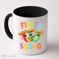 Cinco De Mayo Fiesta Squad Chili Peppers Mexican Party Coffee Mug thumb 0