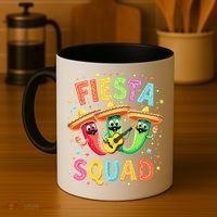 Cinco De Mayo Fiesta Squad Chili Peppers Mexican Party Coffee Mug thumb 4