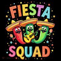 Cinco De Mayo Fiesta Squad Chili Peppers Mexican Party Coffee Mug thumb 5