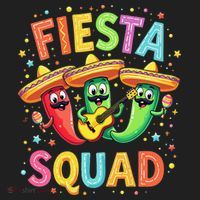 Cinco De Mayo Fiesta Squad Chili Peppers Mexican Party Beanie thumb 2