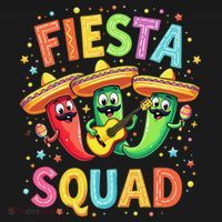 Cinco De Mayo Fiesta Squad Chili Peppers Mexican Party Women's Hoodie thumb 2
