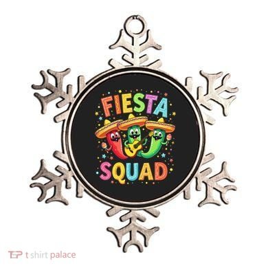 Cinco De Mayo Fiesta Squad Chili Peppers Mexican Party Ornament