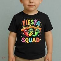 Cinco De Mayo Fiesta Squad Chili Peppers Mexican Party Toddler T-Shirt thumb 2